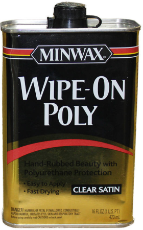 Minwax защитное покрытие Wipe-On Poly полуматовый, 473 мл (4091)