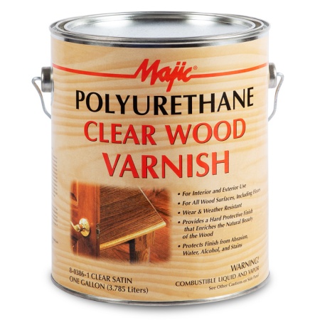 Majic PU Clear Wood Varnish Gallon-800x800