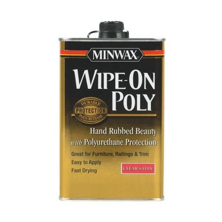 Minwax защитное покрытие Wipe-On Poly полуматовый, 946 мл (6091)